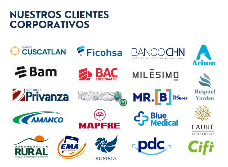 Nuestros clientes corporativos